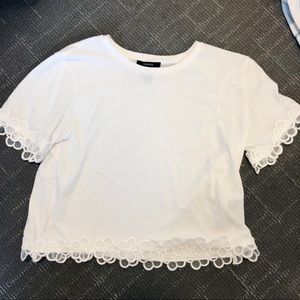 white forever 21 top